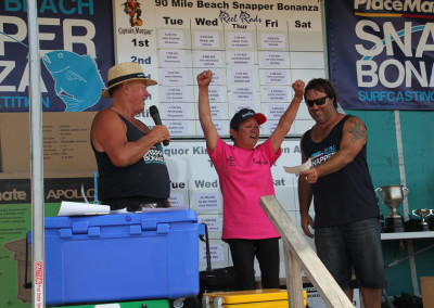 Ladies Average Weight Snapper - Moira Rogers